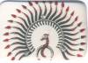 STICK ON BODY TATTOO BINDI ( STB-0031 )