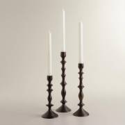 WOODEN CANDLE HOLDER  ( WC-006 )
